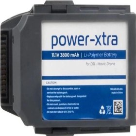 Resim Power-Xtra - Djı - Mavic Pro Drone Bataryası - 11.1V 3800MAH Li-Po Batarya 