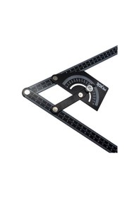 Resim Rox Wood 0102 Çok Fonksiyonlu Dereceli Gönye Iletki 23 x 50 CM 