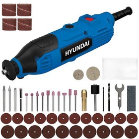 Resim Hyundai HGRV187 135 W 187 Parça Mini Taşlama Gravür Seti 