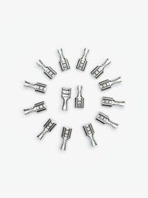 Resim MULTİ SAN MULTİSANAYİ 2000 Adet 6.3 Kablo Ucu Terminali Tırnaklı İzolesiz Gri Dişi Fiş Terminal 