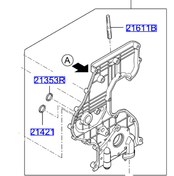 Resim Kia Optıma Eksantrik Kapağı Orjinal | 213502A720 