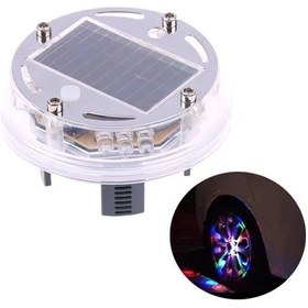 Resim Sunup Led Işıklı Araba Tekerlek Göbek Kapağı 