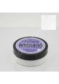 Resim Fp-01 Beyaz - Cadence Opak Fashion Kumaş Rölyef Pasta - Fabric Pa 