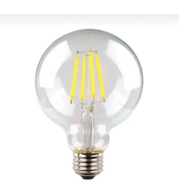 Resim Edison 4W Beyaz LED Ampul G95 E-27 Duy Rustik Dekoratif 6500K Aydınlatma Güç Eşdeğer 30-40W 