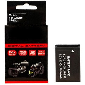 Resim Lp-e12 Batarya Eos 100d M Serisi Uyumlu Fotoğraf Makinesi Batarya Pil Lp E12 