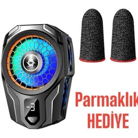 Resim KelepirAVM Dereceli Kıskaçlı Telefon ve Oyun Hızınızı 2 Kat Arttıracak Cep Telefon Soğutucu 