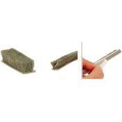 Resim Azra 10 M. Kendinden Yapışkanlı Cam Balkon-sürgülü Kapı Kıl Fitil Taban 6,7 Yük. 20 Mm 