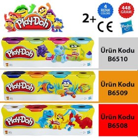 Resim Play-doh Oyun Hamuru 4 Renk 448 Gr. B6510 