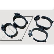 Resim Üniversal Kablo Hortum Cırtlı Kelepçe İççap:38mm ,boy:6,5cm 5 Ad 