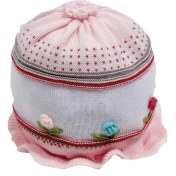 Resim Bay Şapkacı Kız Bebek Triko Bere 