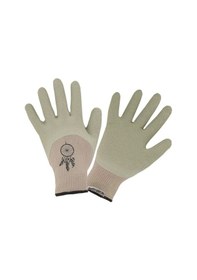 Resim Rostaıng Boho Eldiven Bahçe Eldiveni Bej , Boz Kahverengi 