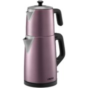 Resim Altus E AL 795 P Inox Pembe Çay Makinesi Resmi Distribütör Garantili 1-2 L Metal Pembe Çelik 220 - 240 V 
