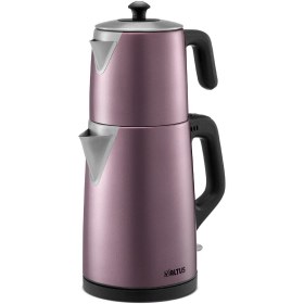 Resim Altus E AL 795 P Inox Pembe Çay Makinesi Resmi Distribütör Garantili 1-2 L Metal Pembe Çelik 220 - 240 V 