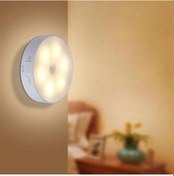 Resim Büro Ev Ofis Yazlık İçin Usb Şarjlı Hareket Sensörlü Mıknatıslı Yaıpışır Gün Işıklı Led Spot Lamba 