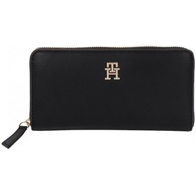 Resim Tommy Hilfiger Tommy Hılfıger Kadın Cüzdan Aw0aw17266-bds Siyah 