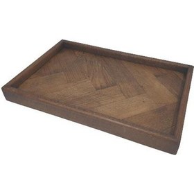 Resim Kayın Ahşap Tepsi 