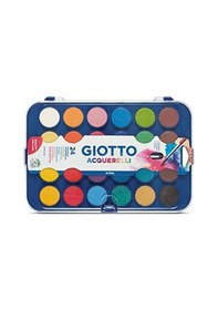 Resim Giotto Sulu Boya 24 Renk Çap 30 mm 352400 
