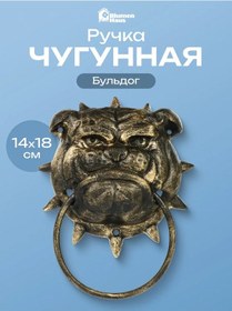 Resim Blumenhaus Kapı Kolu "bulldog", Dökme Demir 140711084 