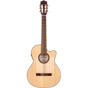 Resim Kremona Rosa Luna Elektro Klasik Gitar (Natural) 