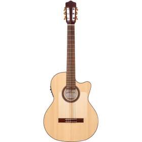 Resim Kremona Rosa Luna Elektro Klasik Gitar (Natural) 