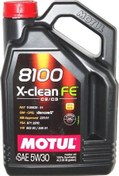 Resim 5w30 X CLEAN EFE MOTUL 