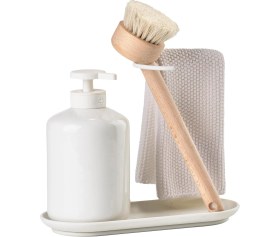 Resim Inu Bulaşık Seti 20,2 x 8,8 x 21 cm Kırık Beyaz 