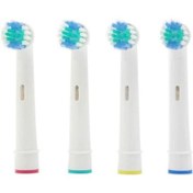 Resim Us Dupont Tynex SB17A Braun Oral-B Uyumlu Yedek Pilli Diş Fırçası Başlığı 4 Adet 