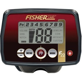 Resim Fısher F22- 28cm Dd Başlık İle Define Dedektörü 