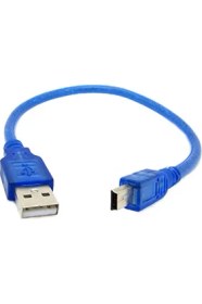 Resim Keepro mini usb mp3 mp4 şarj ve data kablosu 30 cm harici hdd kablosu 