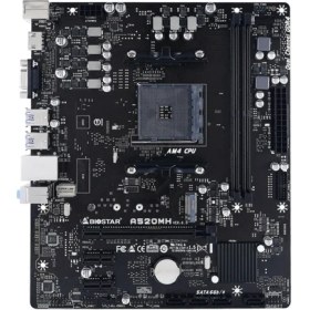 Resim Biostar A520MH 4000MHZ Oc S+V+Gl Ddr4 Am4 (Atx) 