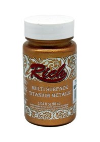 Resim Rich Multi Surface Titanium Metalik Boya 90 Cc. 2532 Bronz 