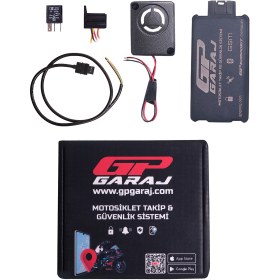 Resim GP GARAJ TKP001 Motosiklet Takip Ve Güvenlik Sistemi + Siren Alarm Modülü + Blokaj Sistemi + 2 Yıllı 
