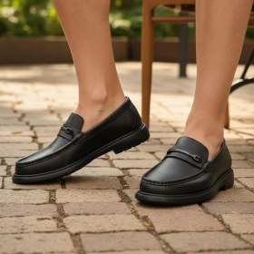 Resim James Franco JF-2385 Erkek Hakiki Deri Rok Esnek ve Hafif Ultra Comfort Taban Günlük Loafer Ayakkabı 