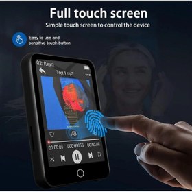 Resim Dokunmatik Ekranlı Bluetooth Lu Mp3 Mp4 Player Dahili Hoparlör 