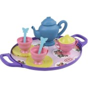 Resim Toys Çaydanlıklı Ve Tepsili Çay Fincan Seti Oyuncak Çay Vakti Piknik Evcilik 4040 