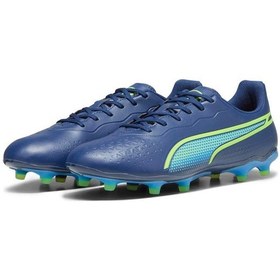 Resim Puma King Match FG/AG (107570) | Mavi 