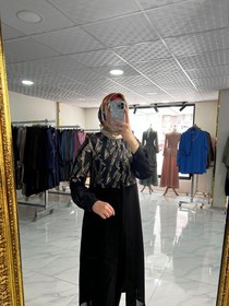 Resim Tül Ceket - Siyah / 40 