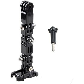 Resim Gopro Ayarlanabilir Kask Bağlantı Aparatı Uzun Model 