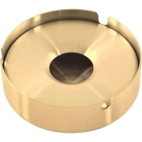 Resim Skoçlu Büyük Kapaklı Küllük Gold 10 cm 