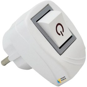 Resim Topraklı Erkek Fiş Işıklı Anahtarlı 