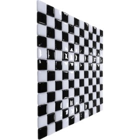 Resim MozaiKristaL Mutfak Tezgah Arası ve Tüm Yaşam Alanları İçin Cam Mozaik. Taş Ölçüleri: 25X25X5 Mm. File Ölçüsü: 31.5X31.5 cm. ( 1 Kutu = 1 m2 Fiyatıdır ) 