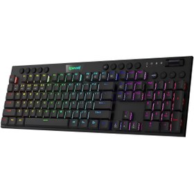 Resim REDRAGON Horus K618 Wireless RGB Kablosuz Gaming (Oyuncu) Klavye 