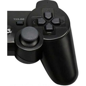 Resim Besthome1 Ps3 Kablosuz Bluetooth Oyun Kolu, 2d Titreşim, Kar Tanesi Tuşlar, Siyah, Evrensel Tasarım, Hızlı Teslimat 