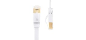 Resim Daytona Cat7 Gigabit Flat Ethernet RJ45 Modem 10GBPS 600MHZ Internet Kablosu A4259 