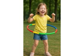 Resim Leyaton Renkli 67 cm Çember 