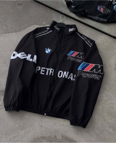 Resim memetti m şekil BMW Motorcu Yağmurluk Rüzgarlık İnce Ceket 