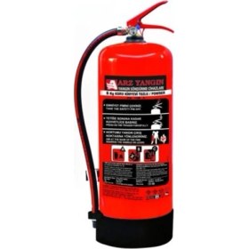 Resim 6 kg Yangın Söndürme Cihazı, Yangın Tüpü, Yangın Söndürücü, Kuru Kimyevi Tozlu Tüp 