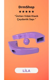 Resim shopdrm Renkli Klasik Çaydanlık Kulp Seti ( Üstten Vidalı ) 1 TK 