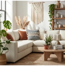 Resim Antrasit Şeritli Ponponlu Kırlent 2 Adet Kırlent Kılıfı 43x43 Gri 
