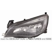 Resim Depo Far Astra J 2010-2012 ( Gündüz Farlı Siyah ) Sol (Oem No:1216724) 